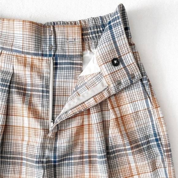 Uo Plaid High-rise Pants - Picture 8 of 16